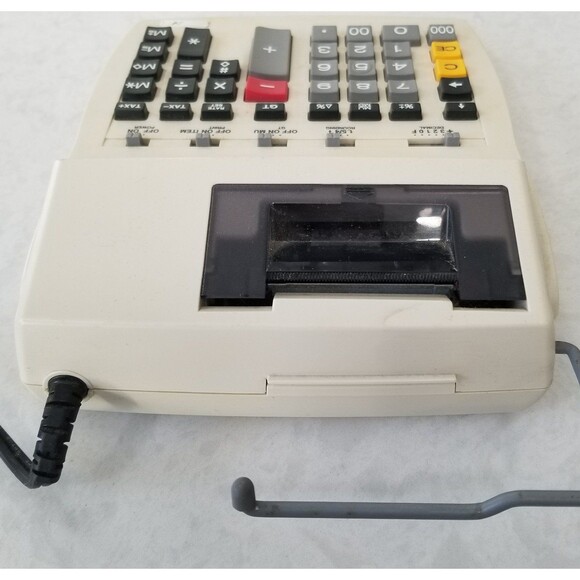 Canon p100-dh 12 characters printing Calculator works - Picture 3 of 6